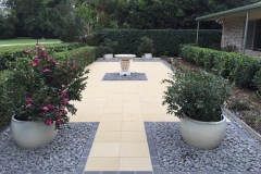 Adbri paved outdoor space