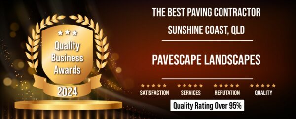 Awarded the Best Paving Contractor on the Sunshine Coast